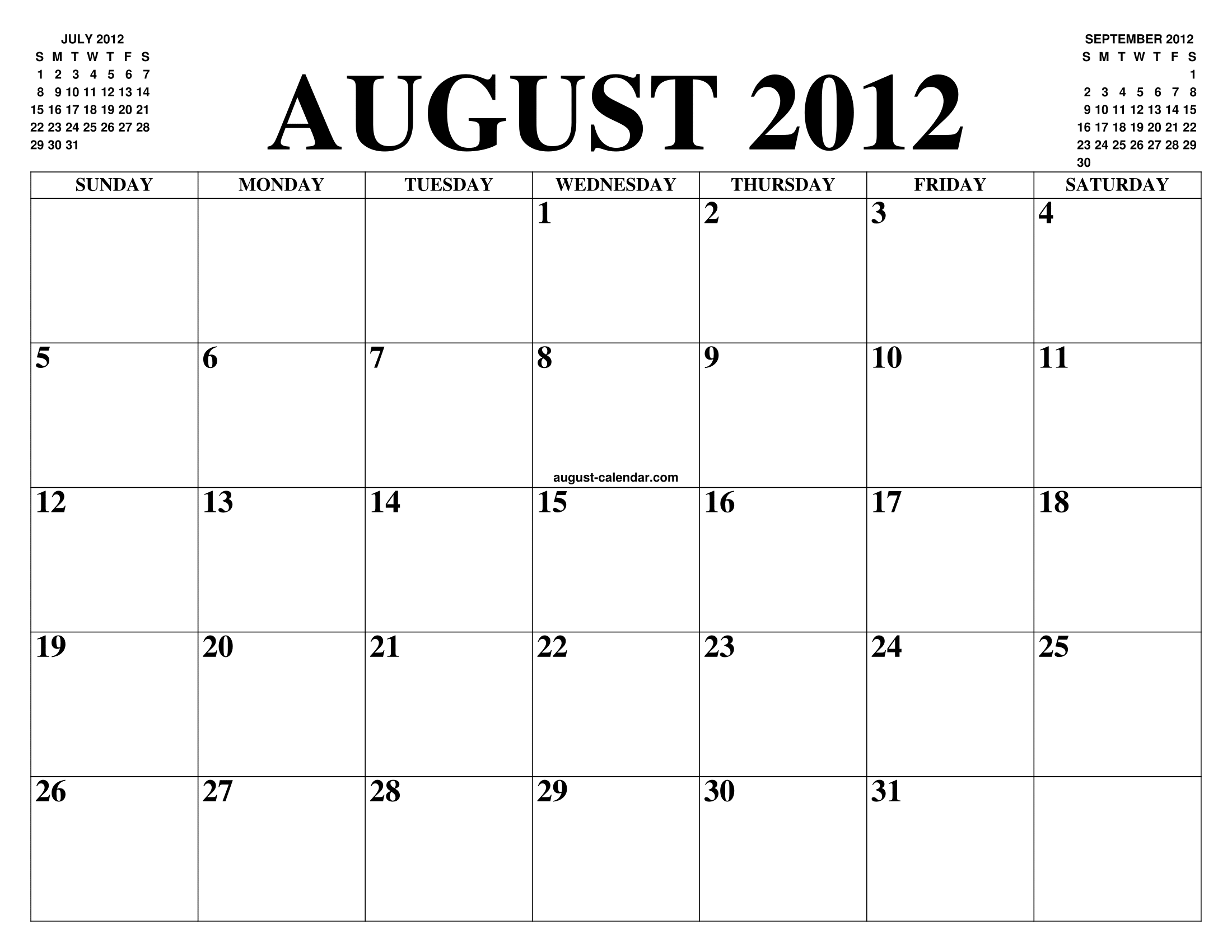 agosto, 2012